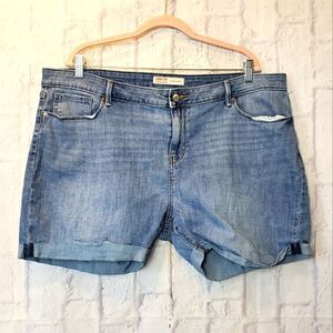 LEVI'S Mid-Rise Denim Jean Shorts